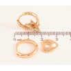 Сережки Xuping колір Позолота 18K підвіски на колечках "Серце з зірочкою" 2 в 1 фото №2 Сережки Xuping колір Позолота 18K підвіски на колечках "Серце з зірочкою" 2 в 1 фото №2