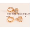 Сережки Xuping колір Позолота 18K підвіски на колечках "Сонечко з інкрустацією кристалами" 2 в 1 фото №2 Сережки Xuping колір Позолота 18K підвіски на колечках "Сонечко з інкрустацією кристалами" 2 в 1 фото №2