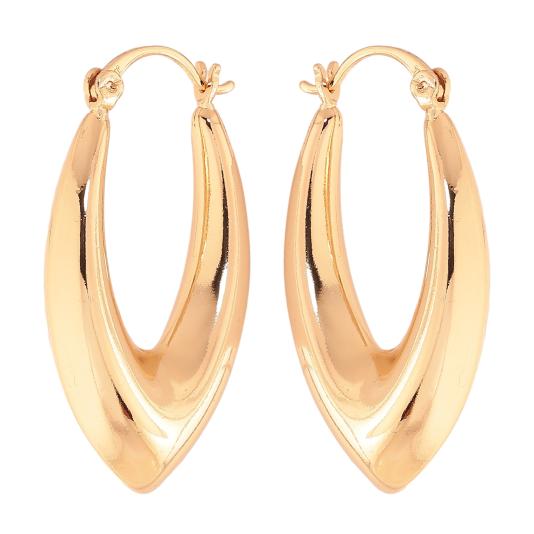 Серьги Xuping цвет Позолота 18K замок-булавка "Декоративные" фото №1