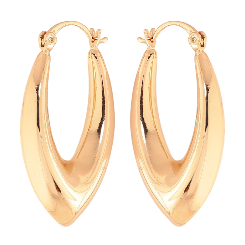 Сережки Xuping колір Позолота 18K замок-шпилька "Декоративні" фото №3