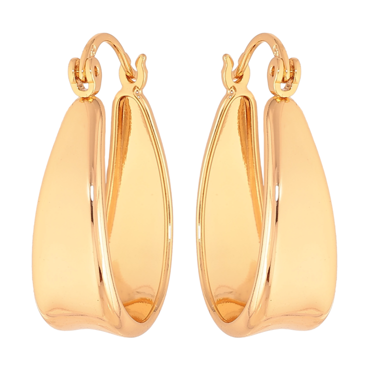 Сережки Xuping колір Позолота 18K замок-шпилька "Декоративні" фото №2