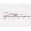 Серьги Xuping цвет Родий с кристаллами Swarovski французский замок "Подвески с кристаллами Rose" фото №2 Серьги Xuping цвет Родий с кристаллами Swarovski французский замок "Подвески с кристаллами Rose" фото №2