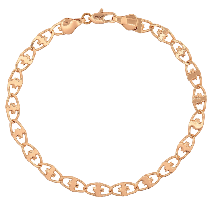 Браслет Xuping M&L цвет 18К "Цепочка Фантазийная" длинна 20см х 5мм фото №20