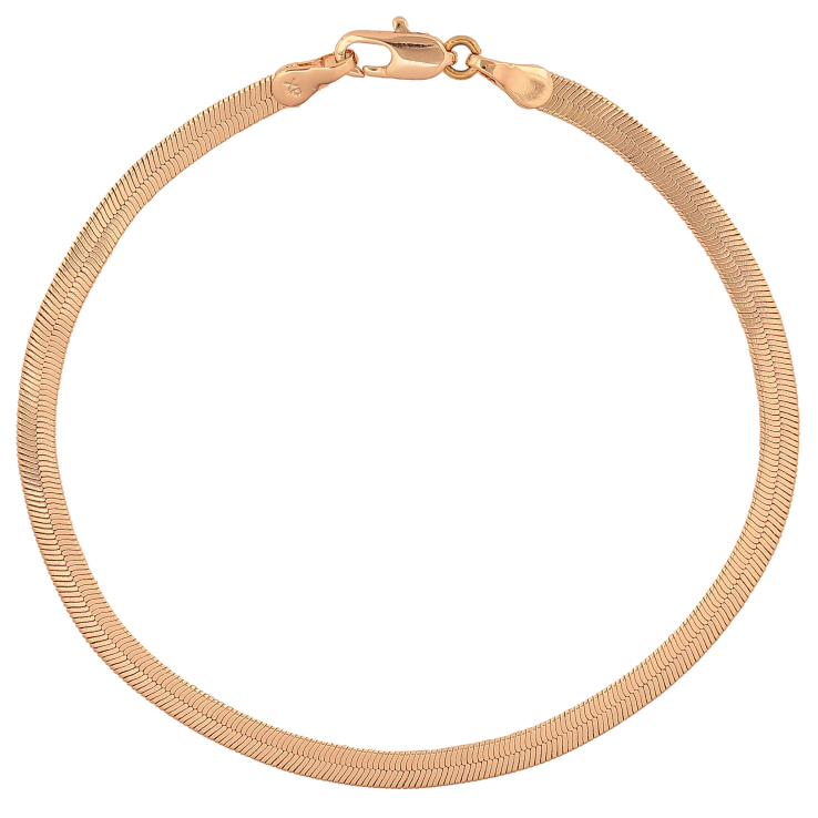 Браслет Xuping M&L цвет 18К "Цепочка Снейк" длинна 19см х 3мм фото №8