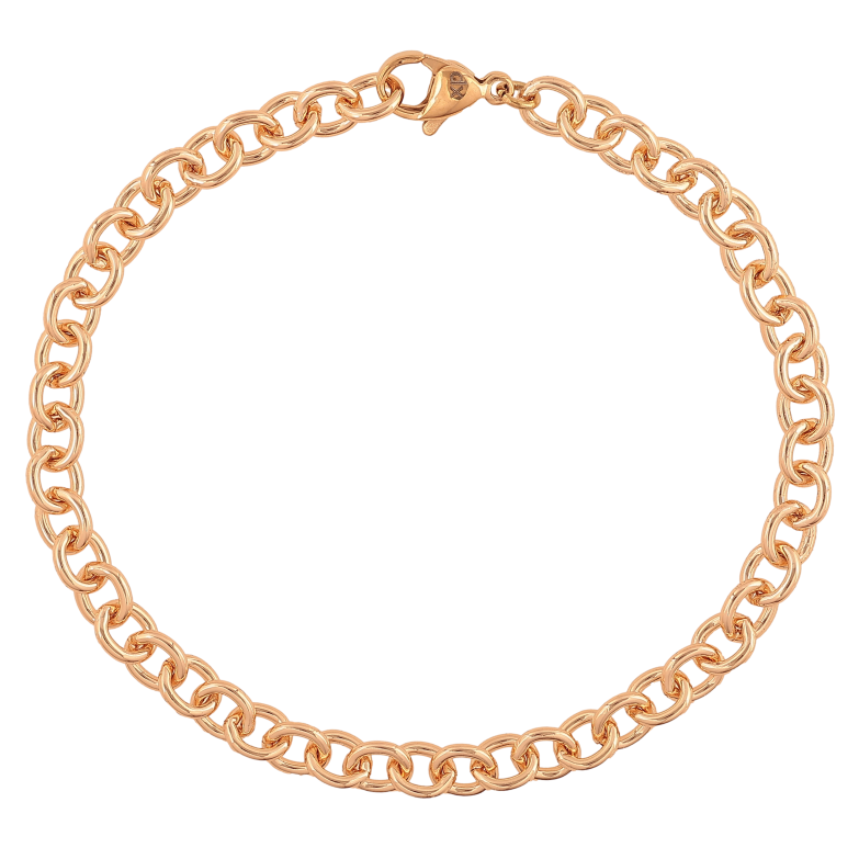 Браслет Xuping M&L цвет 18К "Якорная цепочка" размер 20см х 5мм фото №1