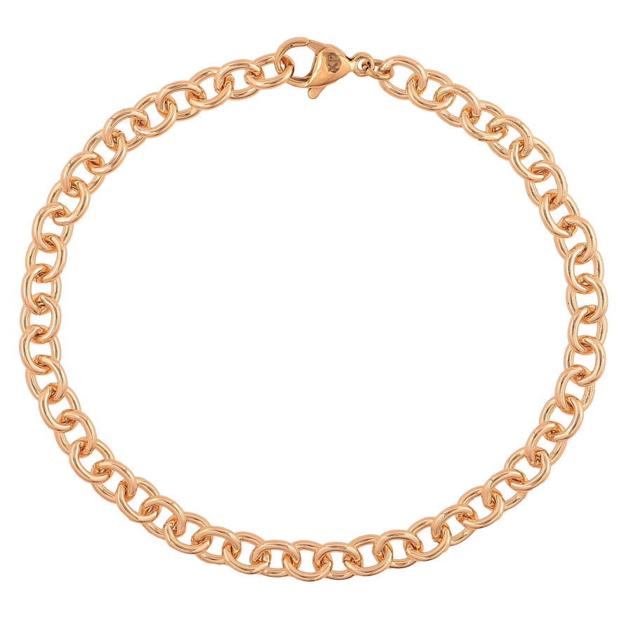 Браслет Xuping M&L цвет 18К "Якорная цепочка" размер 20см х 5мм фото №1