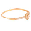 Браслет Xuping колір Позолота 18K "Доріжка кристалів із кристальною зіркою" ø 5,8см фото №2