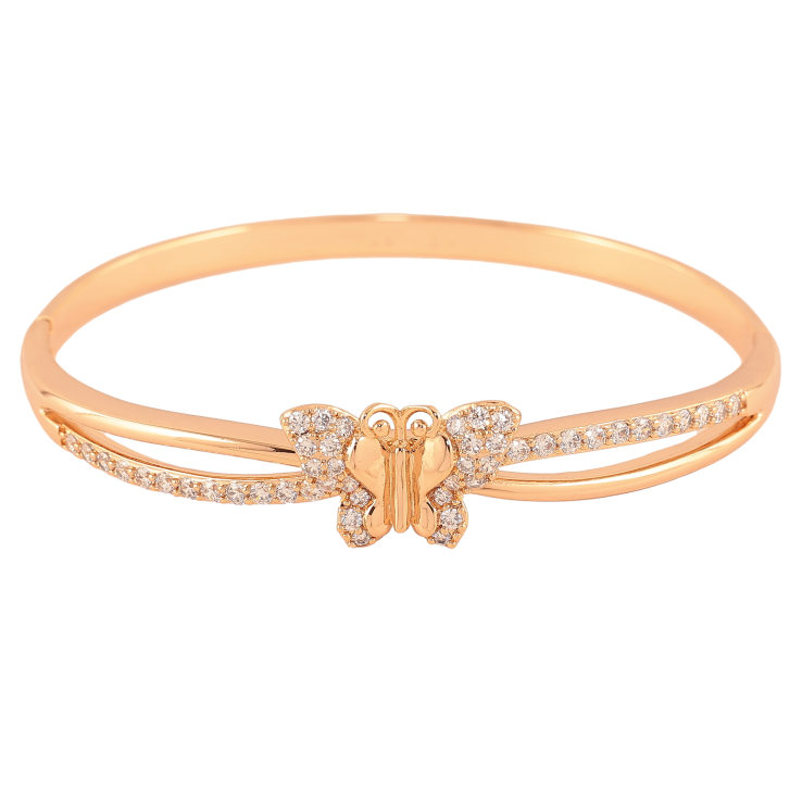 Браслет Xuping колір Позолота 18K "Метелик" ø 6см фото №12