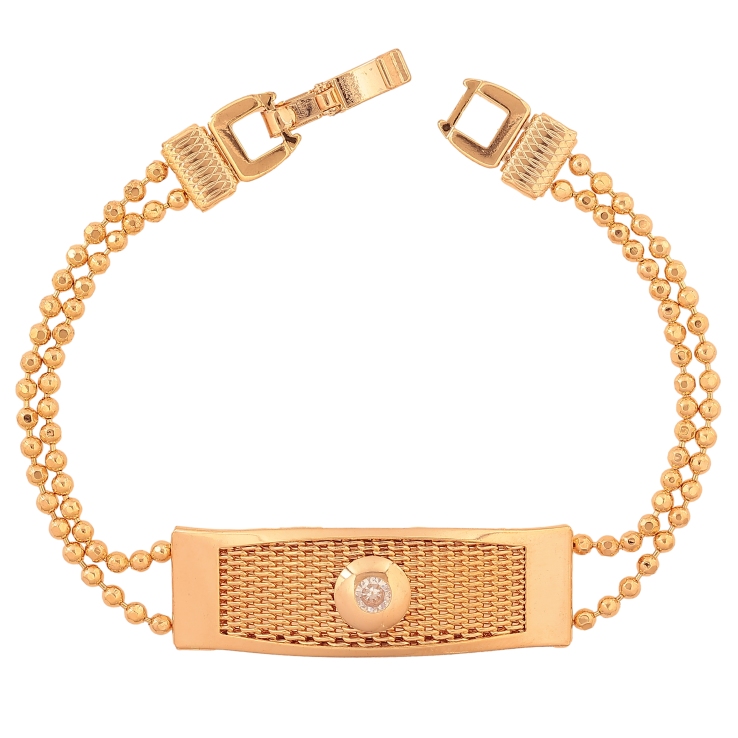 Браслет Xuping колір Позолота 18K "Подвійний ланцюжок Перлина з декоративною вставкою" довжина 19,5 см фото №21 Браслет Xuping колір Позолота 18K "Подвійний ланцюжок Перлина з декоративною вставкою" довжина 19,5 см фото №21