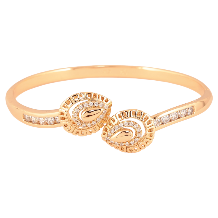 Браслет Xuping колір Позолота 18K "Тяжіння" ø 6см фото №16