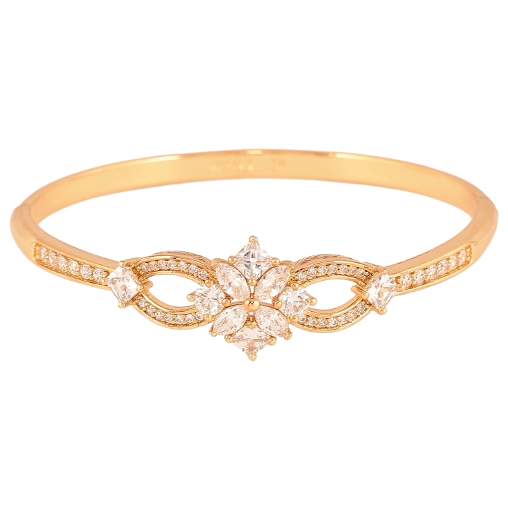 Браслет Xuping колір Позолота 18K "Втілення витонченості" ø 6,5см фото №9