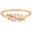 Браслет Xuping колір Позолота 18K "Живописний орнамент із кольоровими кристалами" ø 6см фото №2 Браслет Xuping колір Позолота 18K "Живописний орнамент із кольоровими кристалами" ø 6см фото №2