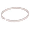 Браслет Xuping ТТМ Stainless Steel колір Родій "Класика, шир. 4мм" ø 6см фото №2 Браслет Xuping ТТМ Stainless Steel колір Родій "Класика, шир. 4мм" ø 6см фото №2