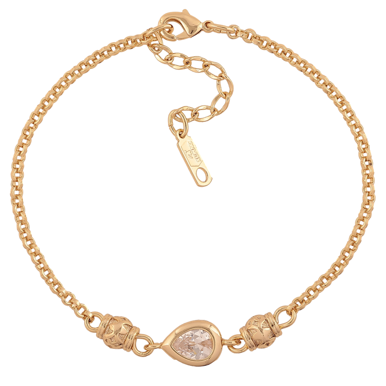 Браслет Xuping цвет Позолота 14K "Цепочка с декоративной вставкой" размер с доп. цепочкой 18.5-22см х 3-8мм фото №1 Браслет Xuping цвет Позолота 14K "Цепочка с декоративной вставкой" размер с доп. цепочкой 18.5-22см х 3-8мм фото №1