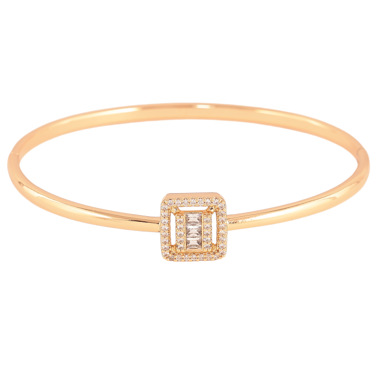 Браслет Xuping колір Позолота 18K "Декоративний візерунок із кристалами" ø 6см фото №12 Браслет Xuping колір Позолота 18K "Декоративний візерунок із кристалами" ø 6см фото №12