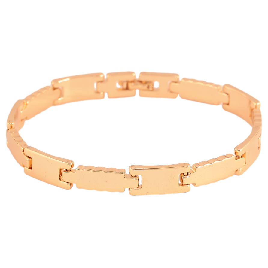 Браслет Xuping цвет Позолота 18K "Декоративный узор" размер 20см х 6-8мм фото №1