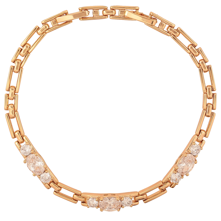 Браслет Xuping колір Позолота 18K "Візерунок з кристалами" розмір з дод. замком 17.5,19.5см х 4-5мм фото №13 Браслет Xuping колір Позолота 18K "Візерунок з кристалами" розмір з дод. замком 17.5,19.5см х 4-5мм фото №13