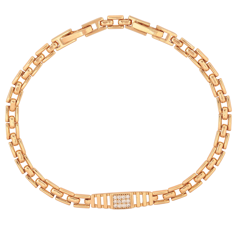 Браслет Xuping цвет Позолота 18K "Узор с кристаллами" размер с доп. замком 18,20.5см х 4-5мм фото №2 Браслет Xuping цвет Позолота 18K "Узор с кристаллами" размер с доп. замком 18,20.5см х 4-5мм фото №2