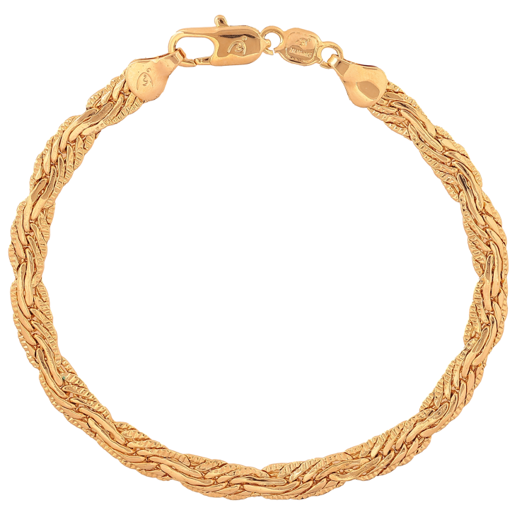 Браслет Xuping цвет Позолота 18K "Цепочка Фантазийная" размер 20см х 5мм фото №20