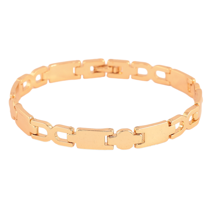 Браслет Xuping колір Позолота 18K "Декоративний візерунок" розмір 19см х 7мм фото №3 Браслет Xuping колір Позолота 18K "Декоративний візерунок" розмір 19см х 7мм фото №3