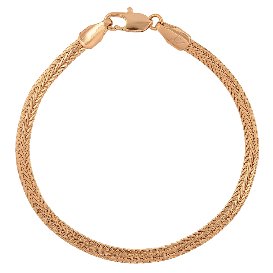 Браслет Xuping цвет Позолота 18К "Цепочка Фантазийная" размер 18см х 4мм фото №1