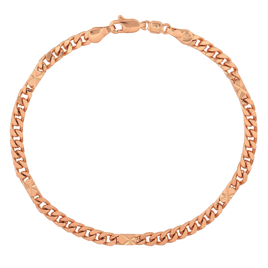 Браслет Xuping цвет Позолота 18K "Цепочка Панцирная с вставками" длина 20.5см х 4мм фото №1 Браслет Xuping цвет Позолота 18K "Цепочка Панцирная с вставками" длина 20.5см х 4мм фото №1