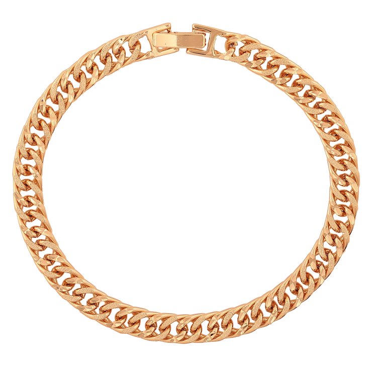 Браслет Xuping цвет Позолота 18К "Цепочка Кобра" размер 19см х 6мм фото №17 Браслет Xuping цвет Позолота 18К "Цепочка Кобра" размер 19см х 6мм фото №17