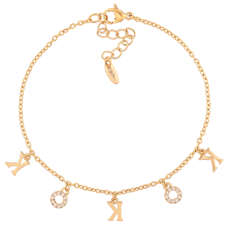 Браслет Xuping цвет Позолота 18K "Цепочка с подвесками" размер с доп. цепочкой 17.5-20.5см х 3-8мм фото №15 Браслет Xuping цвет Позолота 18K "Цепочка с подвесками" размер с доп. цепочкой 17.5-20.5см х 3-8мм фото №15