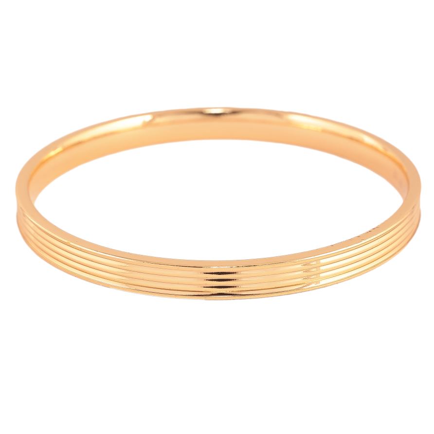 Браслет Xuping цвет Позолота 18K "Декоративный узор" ø 6.2см, шир. 6мм фото №1