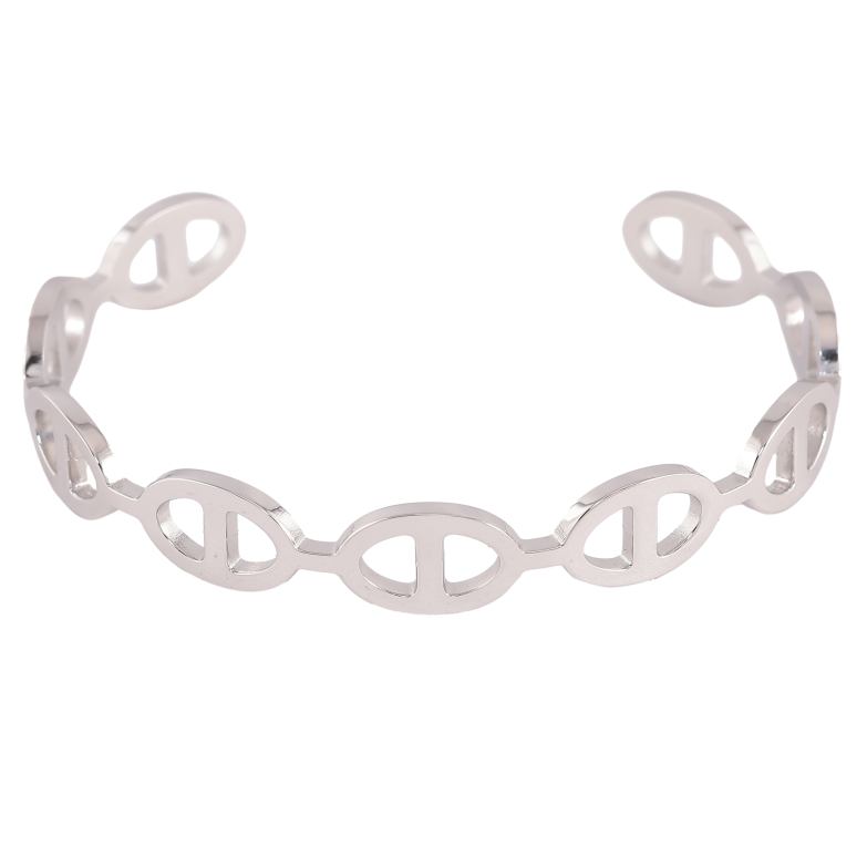 Браслеты Нержавеющая сталь "Декоративный узор" ø 6см фото №1