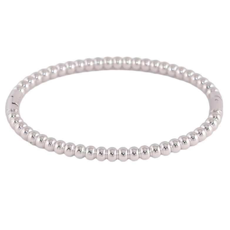 Браслети Нержавіюча сталь "Декоративний візерунок" ø 6см х 4мм фото №1