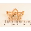Брошь Xuping цвет Позолота 18K "Цветок с инкрустацией кристаллами" фото №2