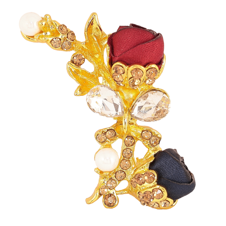 Брошь "Красный и синий цветочки" фото №25 Брошь "Красный и синий цветочки" фото №25