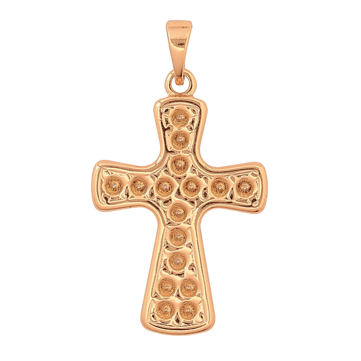 Кулон Xuping колір Позолота 18K "Хрест" для ланцюжка до 5мм фото №14