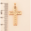 Кулон Xuping колір Позолота 18К "Хрест" для ланцюжка до 5мм фото №2