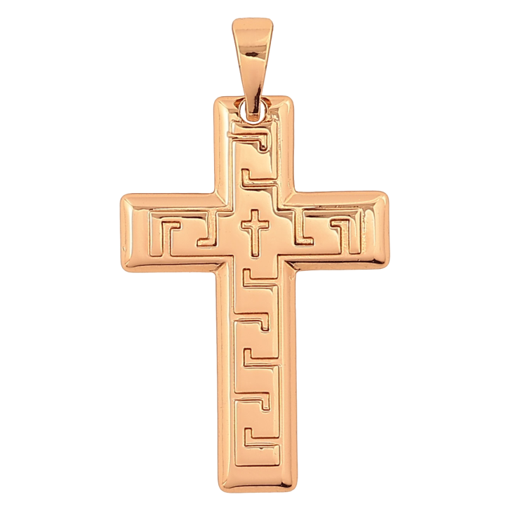 Кулон Xuping колір Позолота 18К "Хрест" для ланцюжка до 5мм фото №24