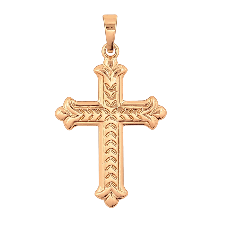 Кулон Xuping колір Позолота 18К "Хрест" для ланцюжка до 5мм фото №17