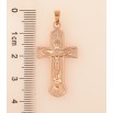 Кулон Xuping колір Позолота РВ "Хрест із Розп'яттям" фото №2