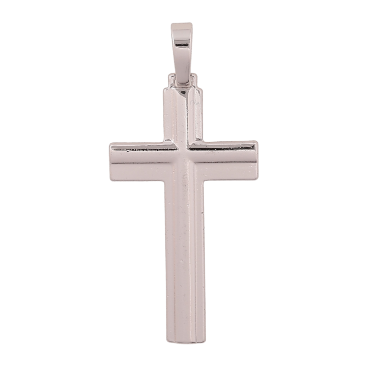 Кулон Xuping колір Родій "Хрест" для ланцюжка до 6мм фото №17