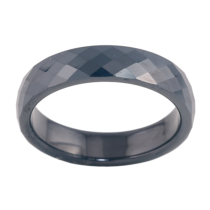 Каблучка Xuping Кераміка "Графітова кераміка" шир. 5мм фото №15 Каблучка Xuping Кераміка "Графітова кераміка" шир. 5мм фото №15