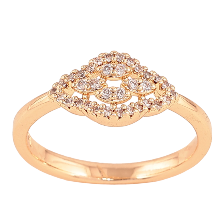Каблучка Xuping M&L колір 18K "Блиск" фото №2 Каблучка Xuping M&L колір 18K "Блиск" фото №2