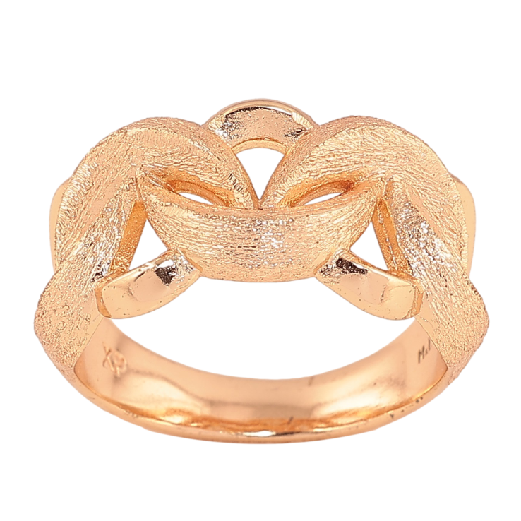 Кольцо Xuping M&L цвет 18К "Декоративный узор с шагренью" фото №10 Кольцо Xuping M&L цвет 18К "Декоративный узор с шагренью" фото №10