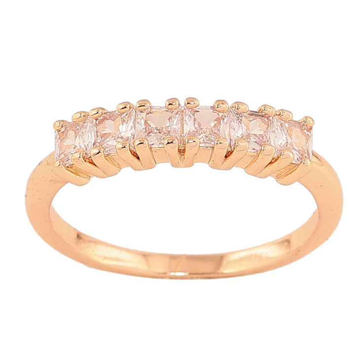 Каблучка Xuping M&L колір 18К «Доріжка кристалів» фото №20 Каблучка Xuping M&L колір 18К «Доріжка кристалів» фото №20