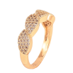 Каблучка Xuping M&L колір 18K "Інкрустація кристалами" фото №3