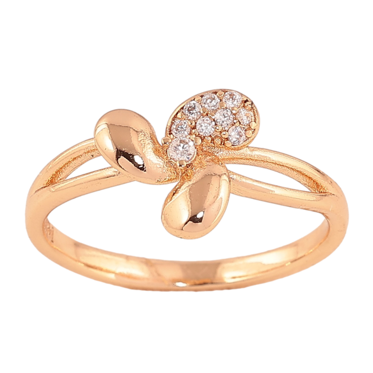 Кольцо Xuping M&L цвет 18K "Трёхлистный цветочек" фото №22 Кольцо Xuping M&L цвет 18K "Трёхлистный цветочек" фото №22