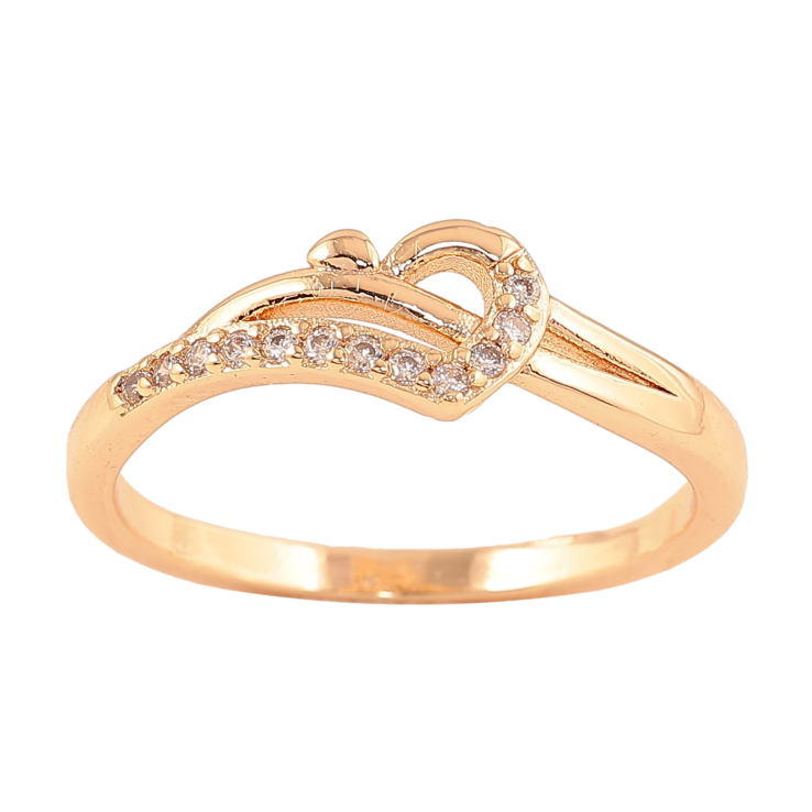 Кольцо Xuping M&L цвет 18К "Узор с кристаллами" фото №7 Кольцо Xuping M&L цвет 18К "Узор с кристаллами" фото №7