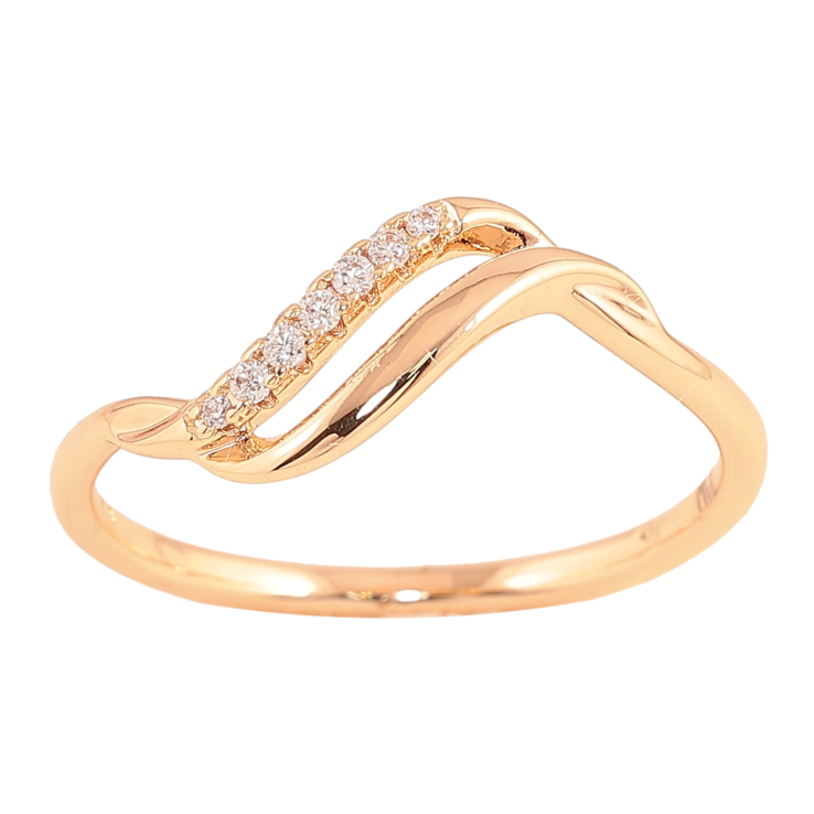 Кольцо Xuping M&L цвет 18К "Узор с кристаллами" фото №22 Кольцо Xuping M&L цвет 18К "Узор с кристаллами" фото №22