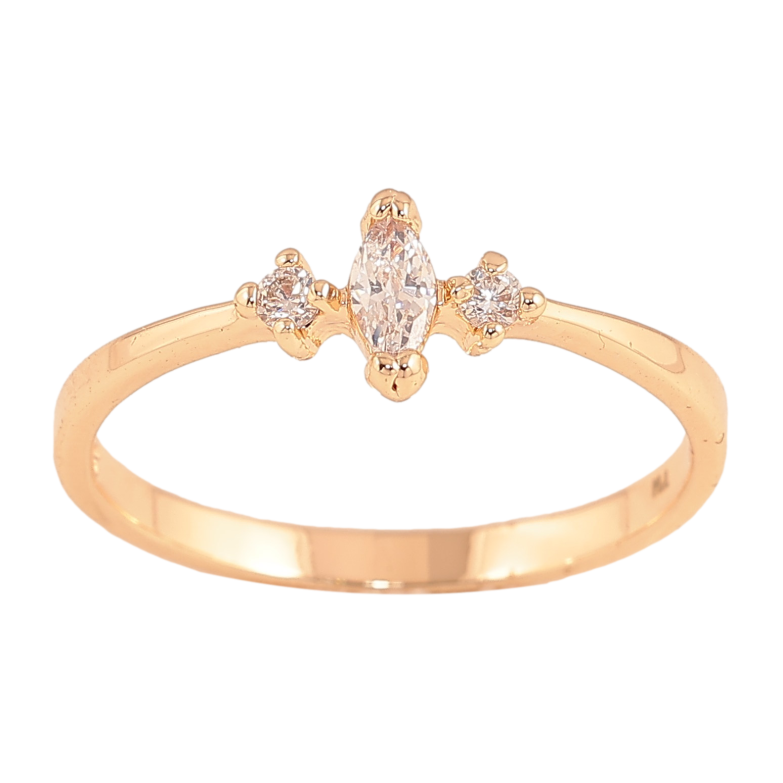 Кольцо Xuping M&L цвет 18К "Узор с кристаллами" фото №1 Кольцо Xuping M&L цвет 18К "Узор с кристаллами" фото №1