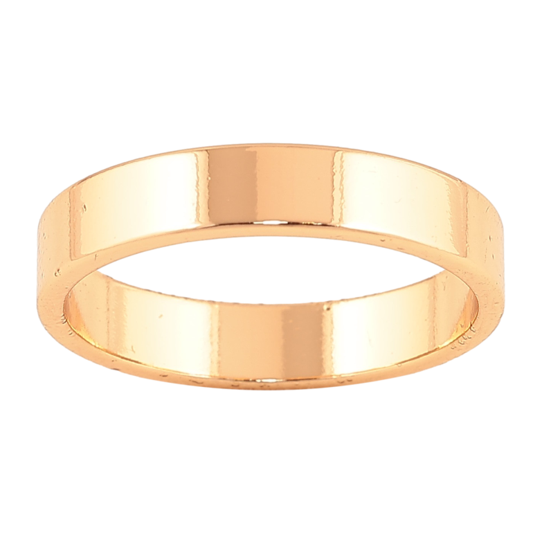 Каблучка Xuping Позолота 18K "Американка Обручка 4мм" фото №2