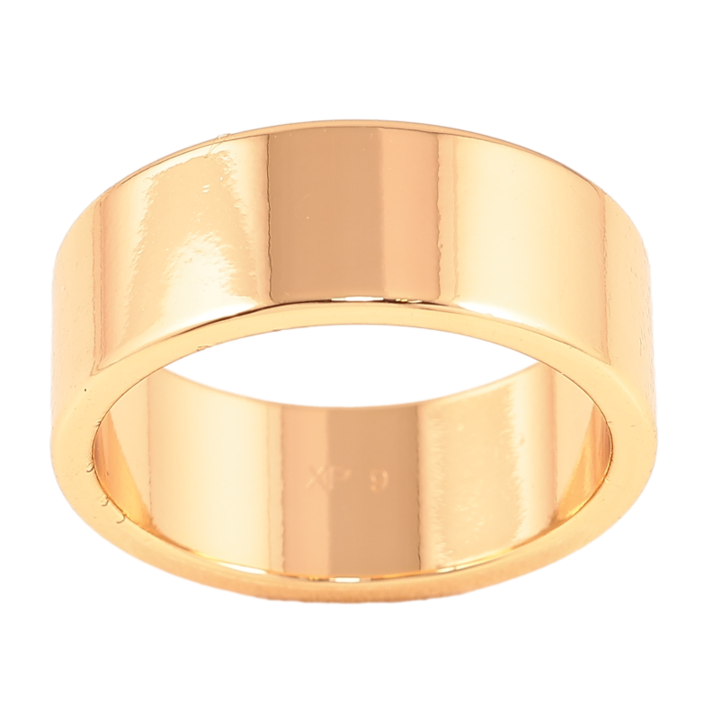 Каблучка Xuping Позолота 18K "Американка Обручка 8мм" фото №5